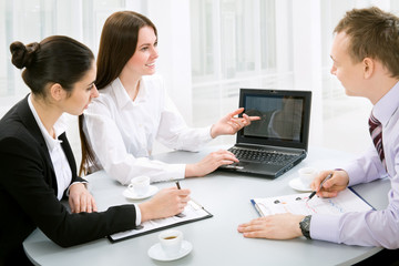 Obraz premium Business team