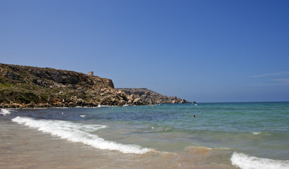 promontory with watching tower