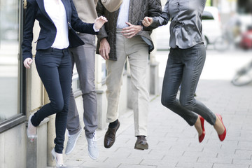 Happy Business Family