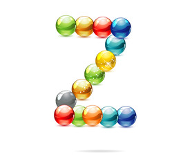 glass colored circles sign