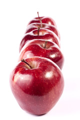 red apples