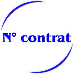 bouton N° de contrat