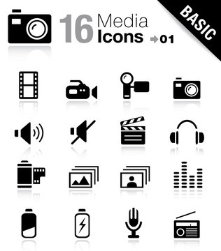 Basic - Media Icons 01