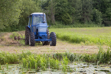 hay making time