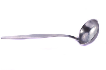 spoon on white