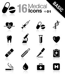 Obraz premium Basic - medical icons