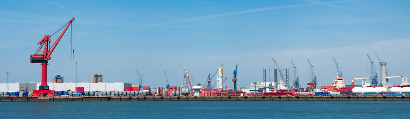 harbor cranes