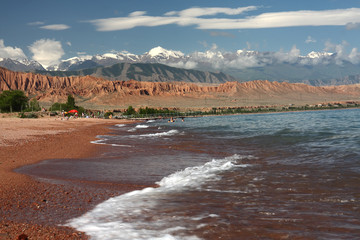 Озеро Иссык-куль.кыргызстан