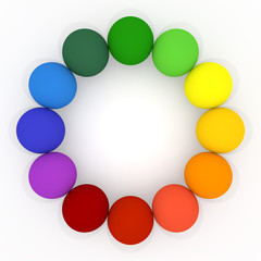 Colorful balls