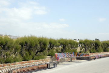 Longest bench in England, Littlehampton, Sussex