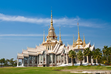 Naklejka premium White temple