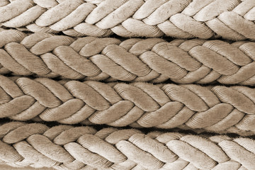 Rope in close up