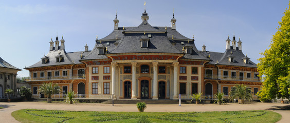 Obraz premium Schloss Pillnitz, Pillnitz, Dresden, Deutschland