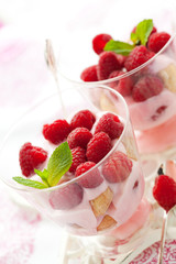raspberry dessert