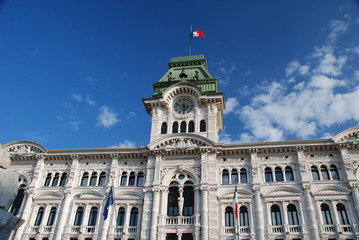 Fototapeta na wymiar Municipio di Trieste, Włochy