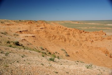 Paysage en Mongolie