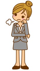 ビジネスウーマン イラスト