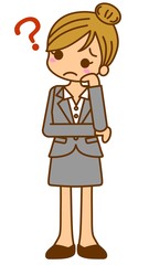 ビジネスウーマン イラスト