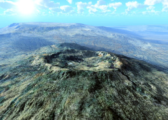 Volcanic  crater © satori