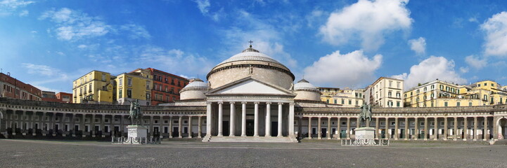 Fototapeta premium Plebiscito Square in Naples
