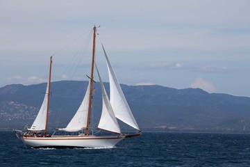 Fototapeta premium Segeltraum