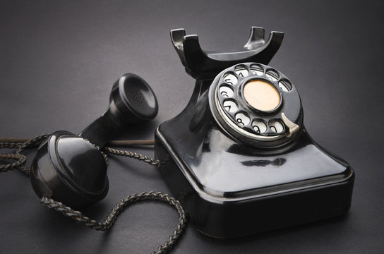 very old telephone