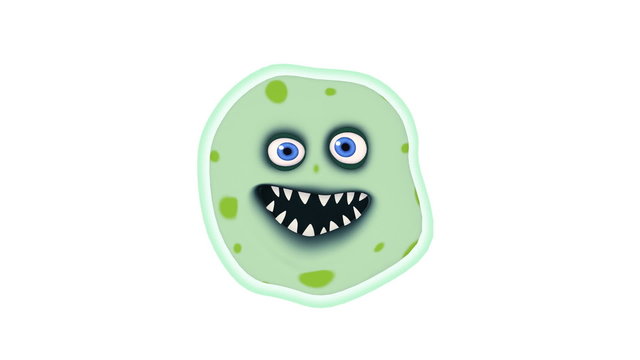 Smiling bacterium