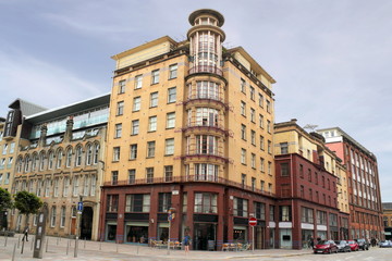 Glasgow Häuserzeile