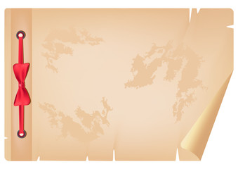 Album page. Vector illustration.