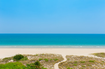 Path to the beach in Florida