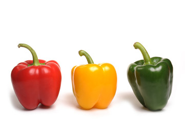 Red Yellow Green Peppers