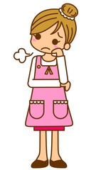 主婦 女性 イラスト