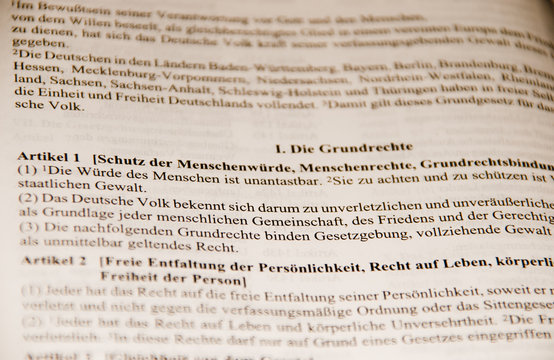 Die W&uuml;rde des Menschen