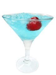 alcoholic liqueur cocktail blue lagoon