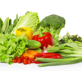 Many vegetables