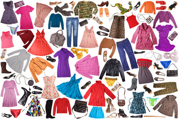 clothes - fashion background