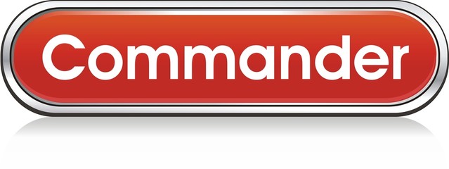 Fototapeta premium bouton commander