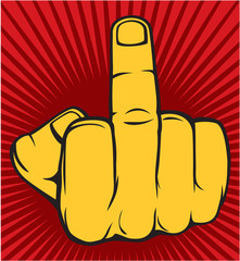 Finger up