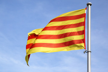 Naklejka premium Catalan flag