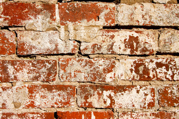 Old wall of brick
