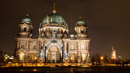 Berliner Dom (Cathedral), and Fernsehturm (TV Tower) Berlin, Ger © Patrick Poendl