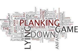 Planking - Lying Down Game