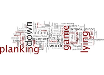 Planking - Lying Down Game