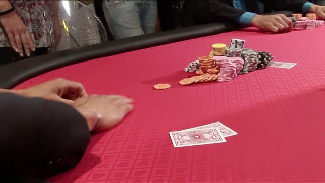 texas hold'em, all in