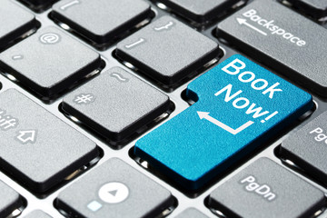 Book now button on keyboard