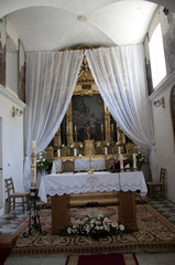 Chapel of Our Lady of the Snows in Cavtat  in Croatia