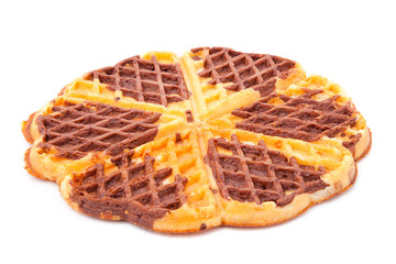 waffle, on a white background