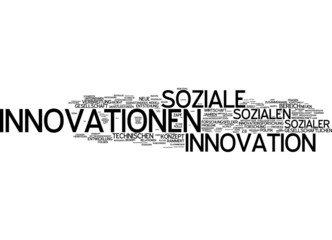 Obraz premium Soziale Innovation