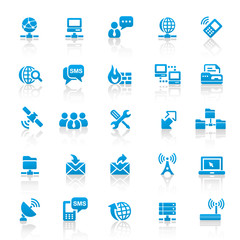 Blue Web Icons © eliver