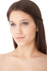 Fototapeta premium Portrait of beautiful young woman